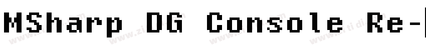 MSharp DG Console Re字体转换